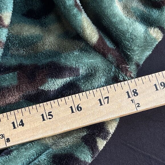 Cuddl Duds Camo Robe Boys Large 12/14 Soft Fleece Hooded Tie Pockets Sleepwear - Picture 9 of 11